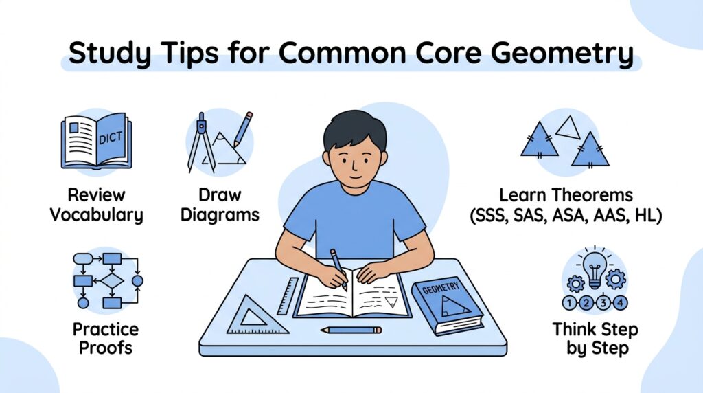 Study Tips for Common Core Geometry