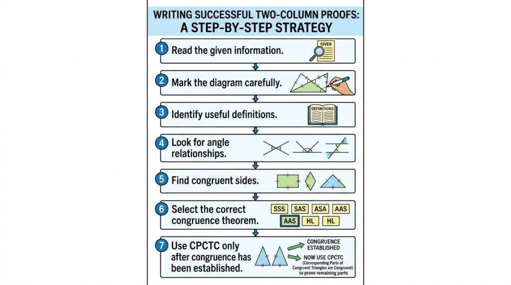 Writing Successful Two-Column Proofs