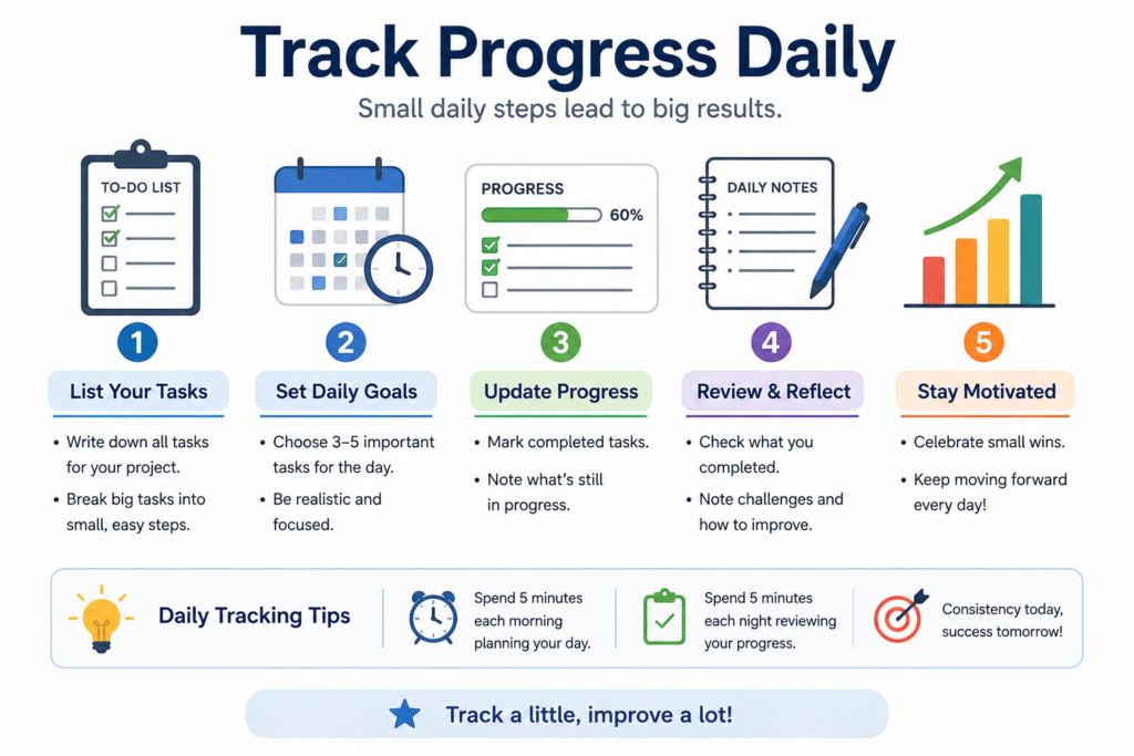 Track Progress Daily