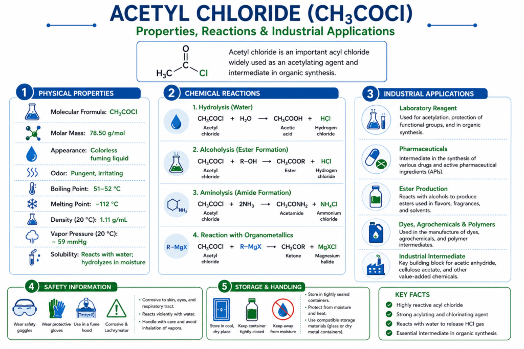 Applications of Acetyl Chloride