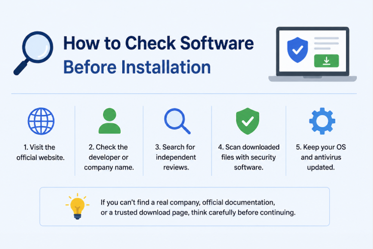 How to Check Software Before Installation