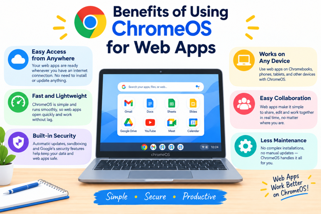 Benefits of Using ChromeOS for Web Apps